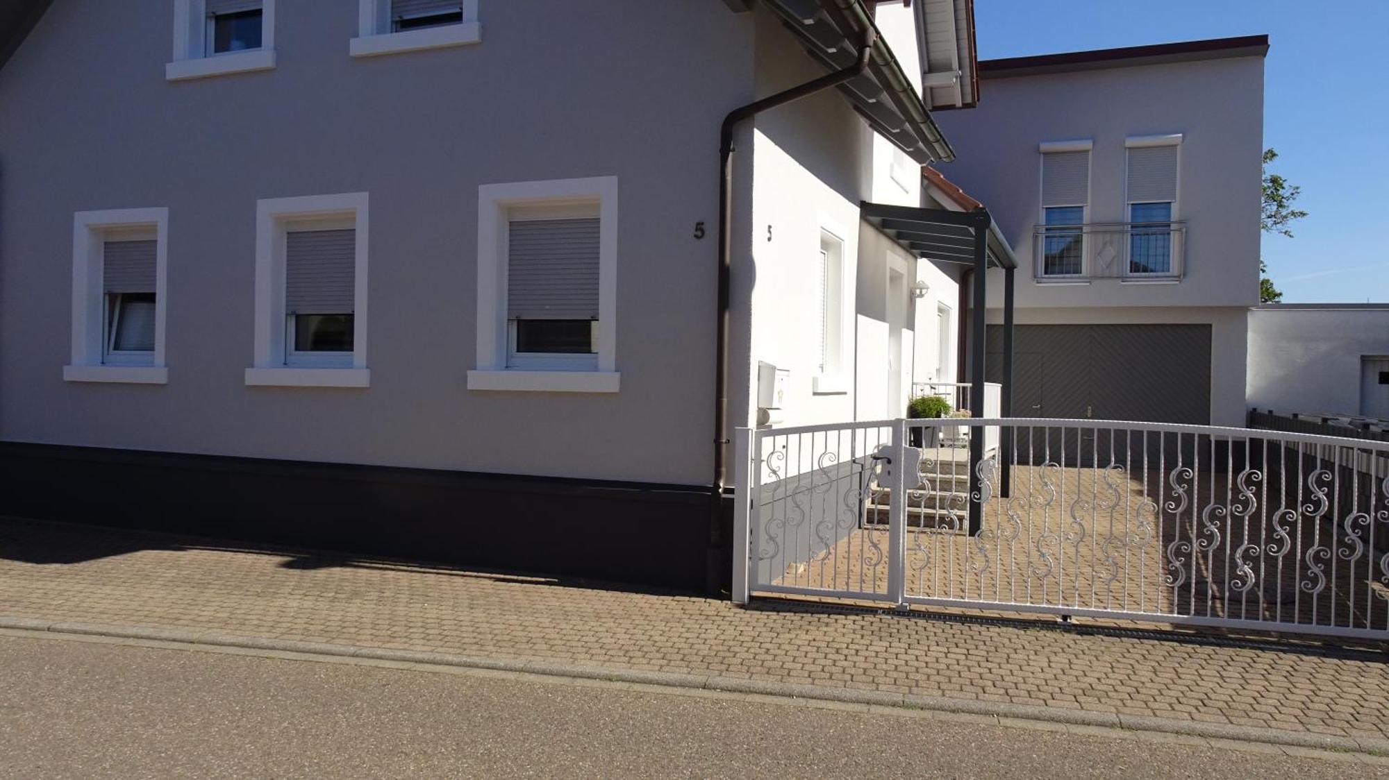 Ferienwohnung Schwarz-Weiss Rust Exterior foto